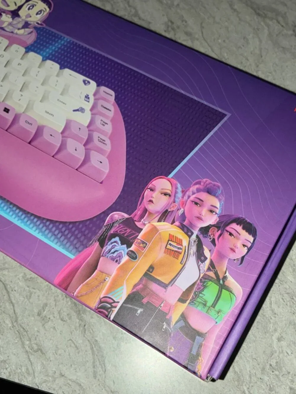 Kpop Demon Hunters Wireless Compact Keyboard - Brand New